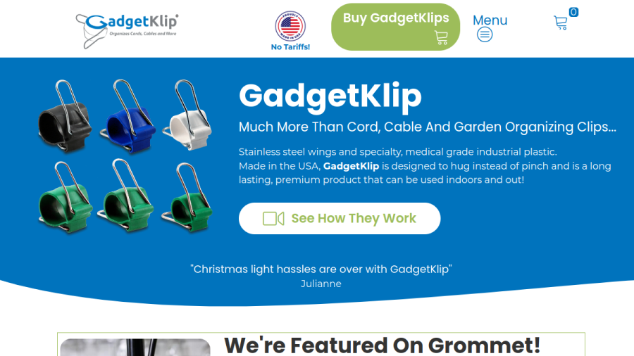 Gck Products LLC website