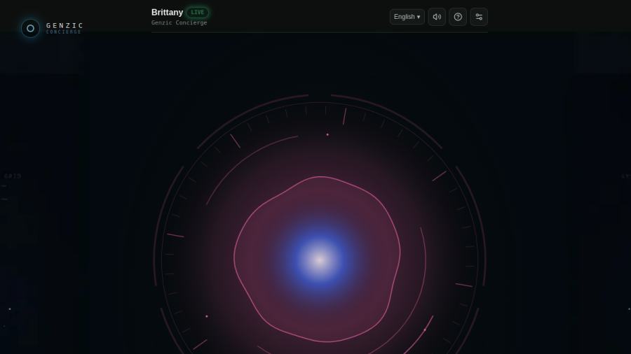 Genzic Concierge — Brittany live preview screenshot