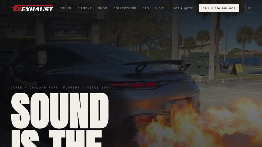 GEXHAUST website