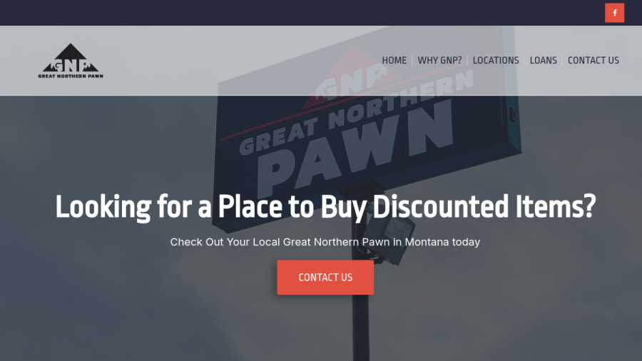 Great Northern Pawn website
