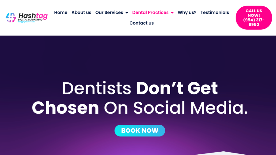 Hashtag Digital Marketing website