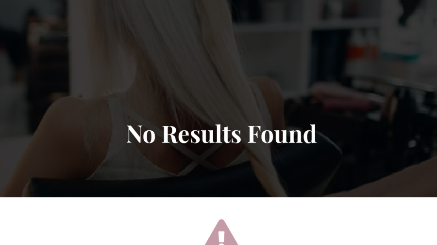 Screenshot of the Haus of Hair website