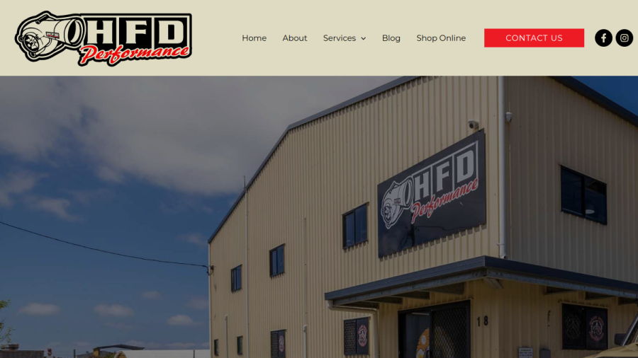HFD Performance website