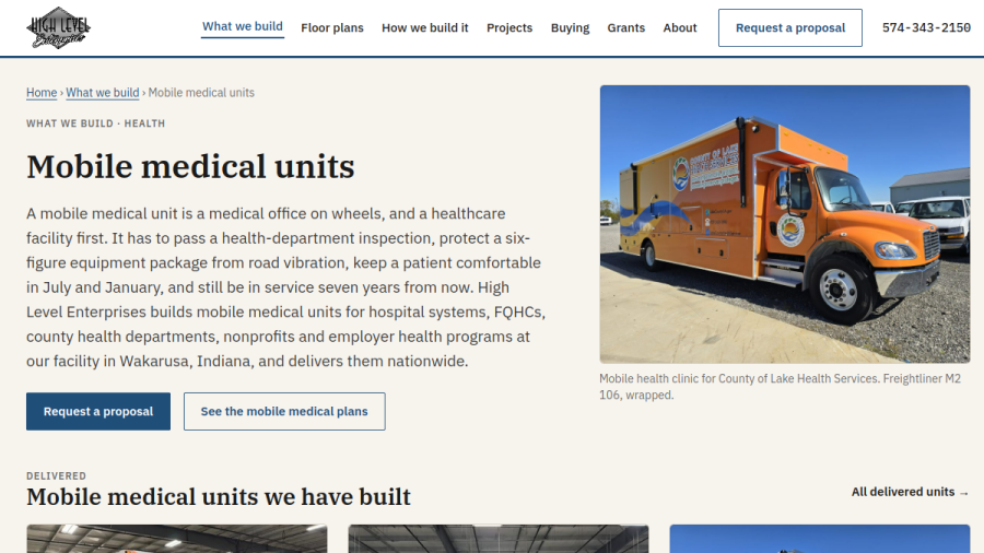 High Level Enterprises Inc. website