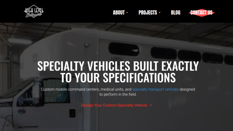 High Level Enterprises Inc. website