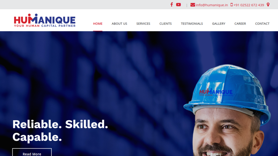 Humanique — Consulting website