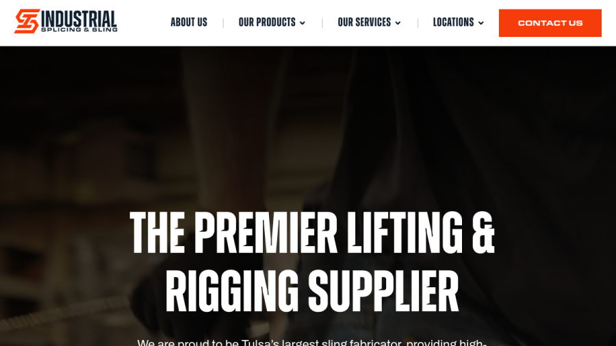 Industrial Splicing & Sling, LLC website