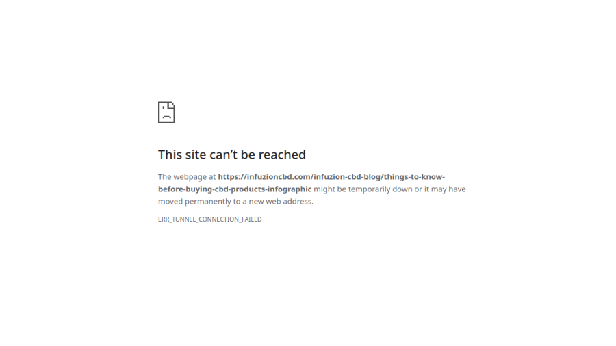 Infuzion CBD Sciences website