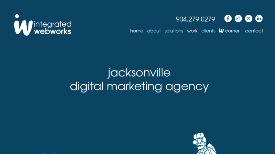 Integrated Webworks website