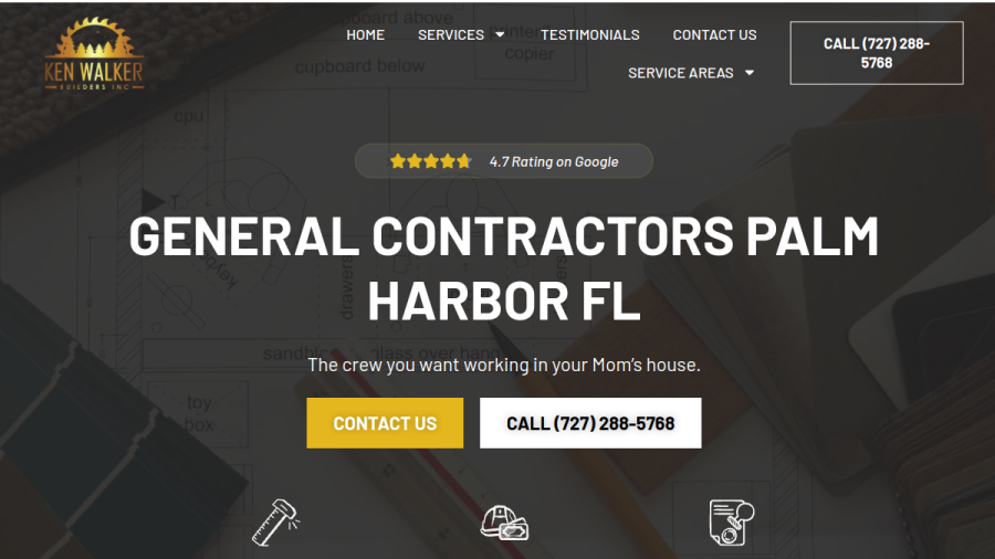 Ken Walker Builders, Inc. website
