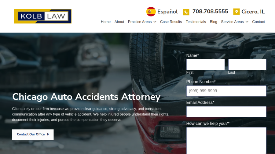 Kolb Law website
