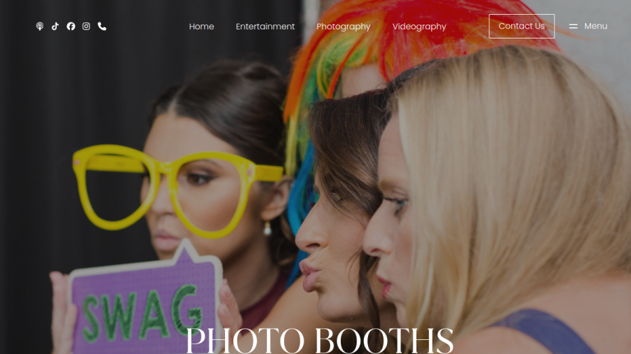 Screenshot of the Limelight Entertainment website
