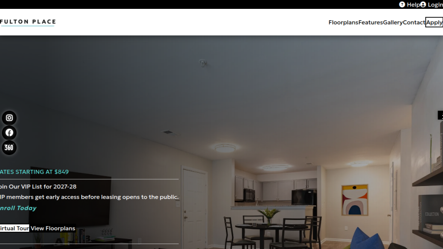 Fulton Place website