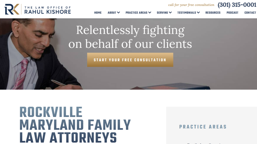 Shah & Kishore website