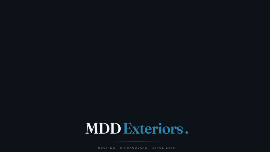 MDD Exteriors & Remodeling Inc website screenshot