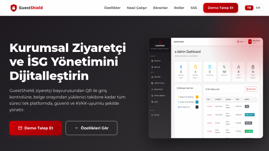 GuestShield ekran görüntüsü