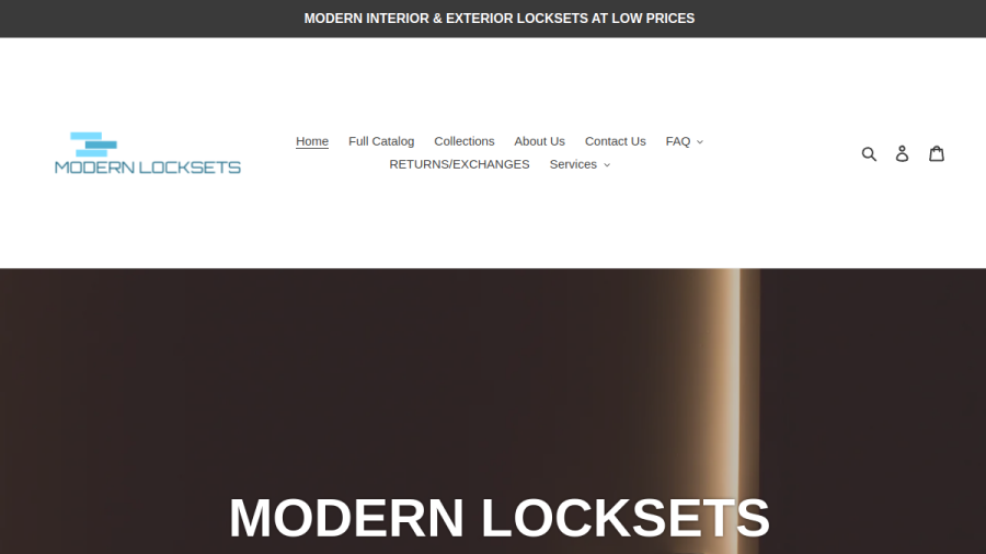 Modern Locksets website