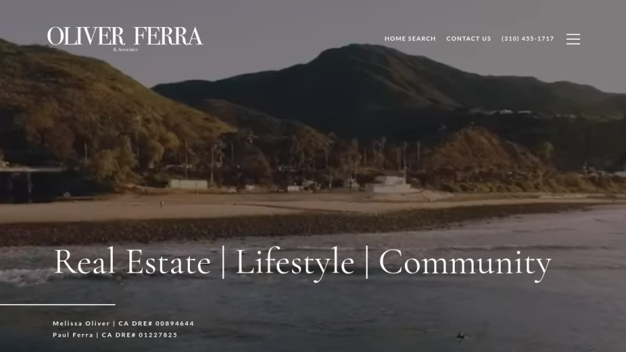 Oliver Ferra & Associates website
