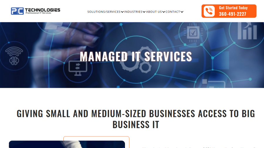 PC Technologies website