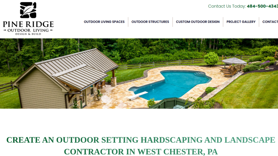 Pine Ridge Outdoor Living website
