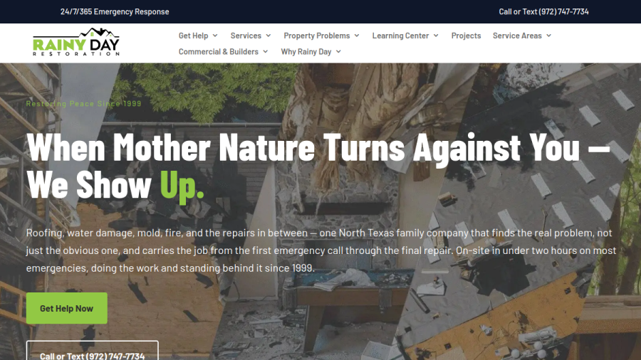 Alpine Cleaning & Restoration Specialists, Inc. website