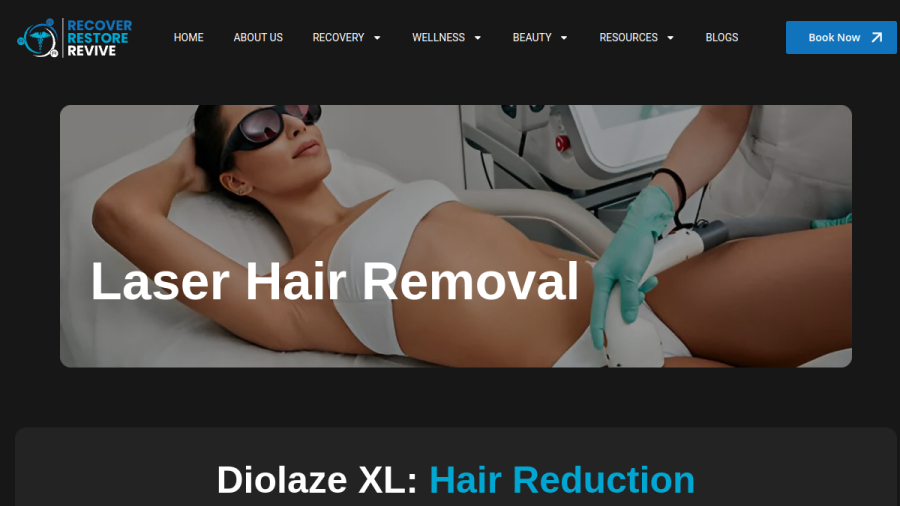 Recover Restore Revive website