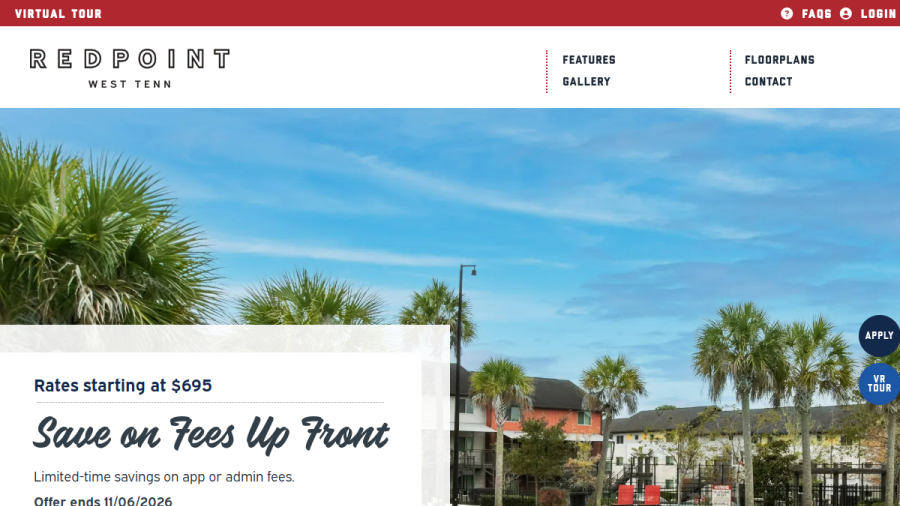 Redpoint West Tenn website