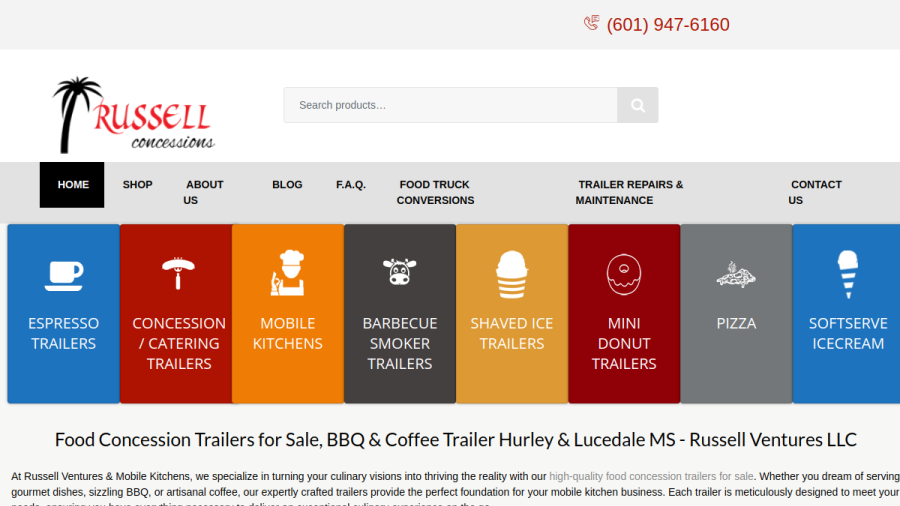 Russell Ventures, LLC website