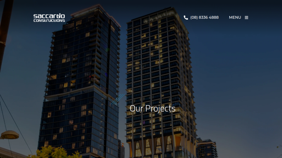 Saccardo Constructions website