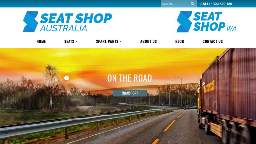 Seat Shop Australia website