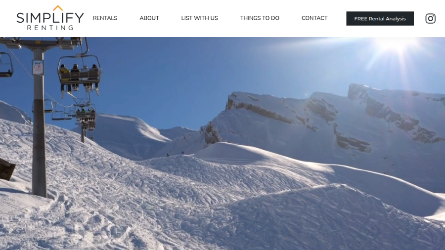 Simplify Renting website