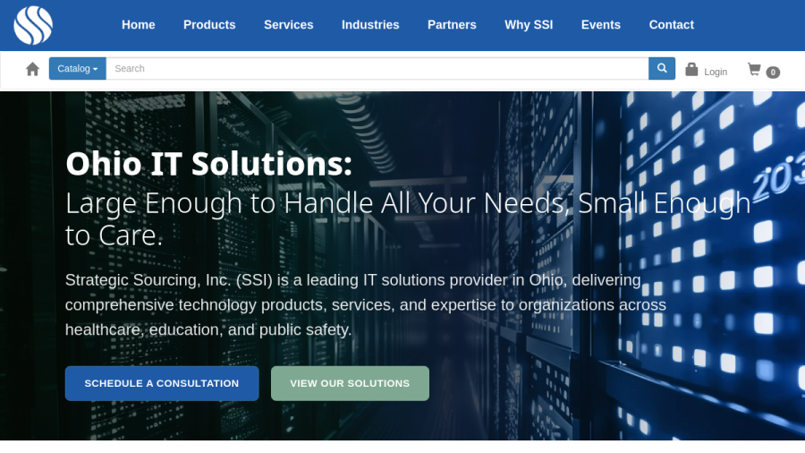 Strategic Sourcing Inc. website
