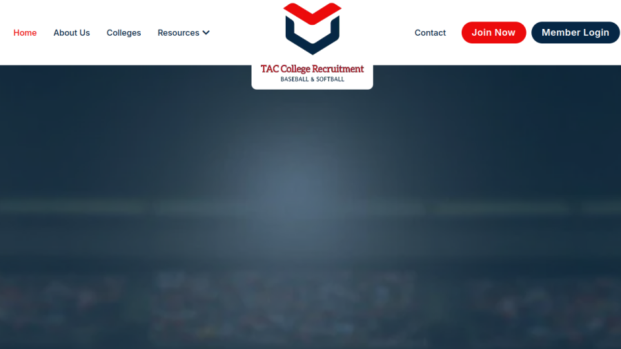TAC College Recruitment website