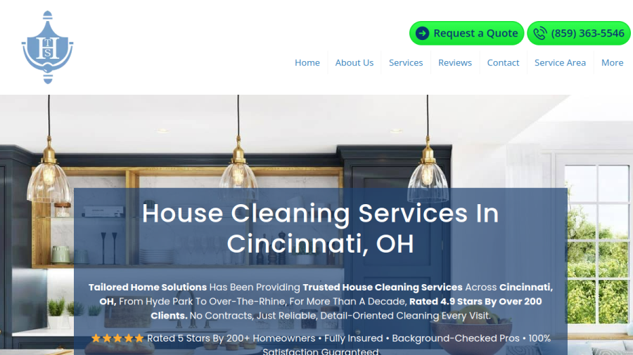Tailored Home Solutions, LLC website