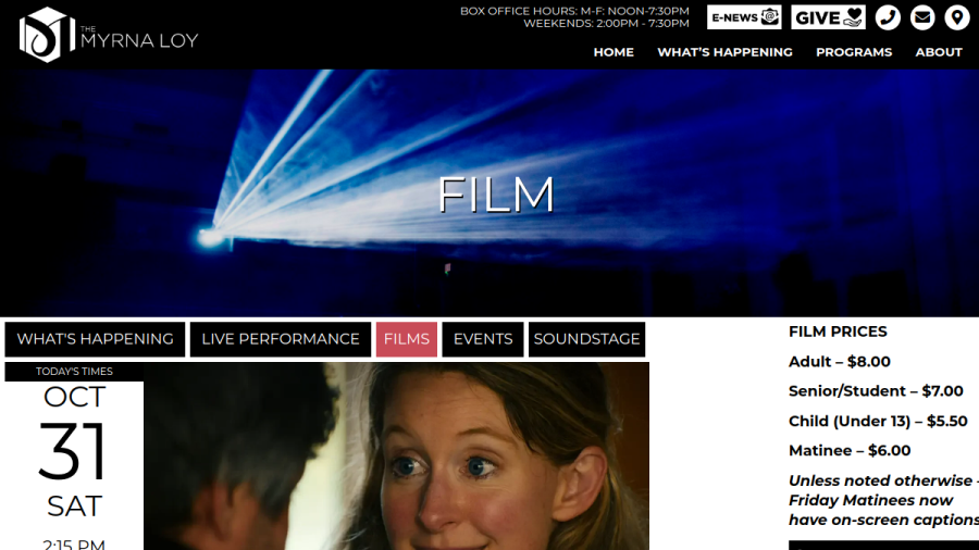 The Myrna Loy website