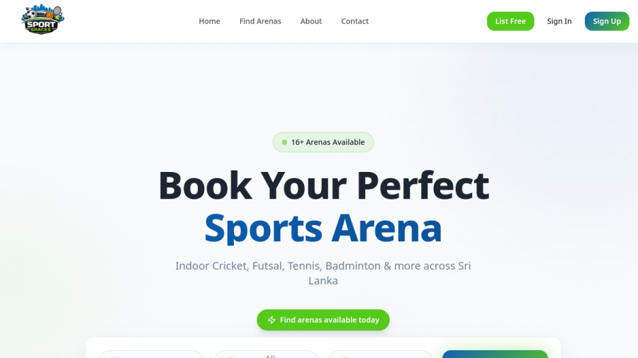 Sports Spaces preview