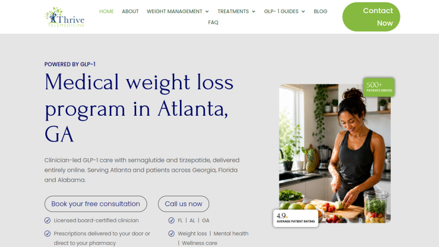 Screenshot of the MJ Medical Card website