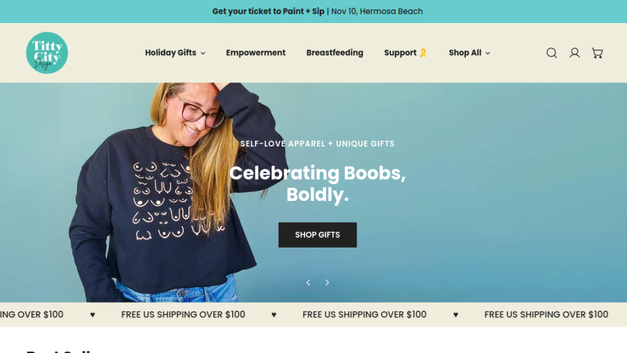 Unique & Beautiful Gifts for New Mom website