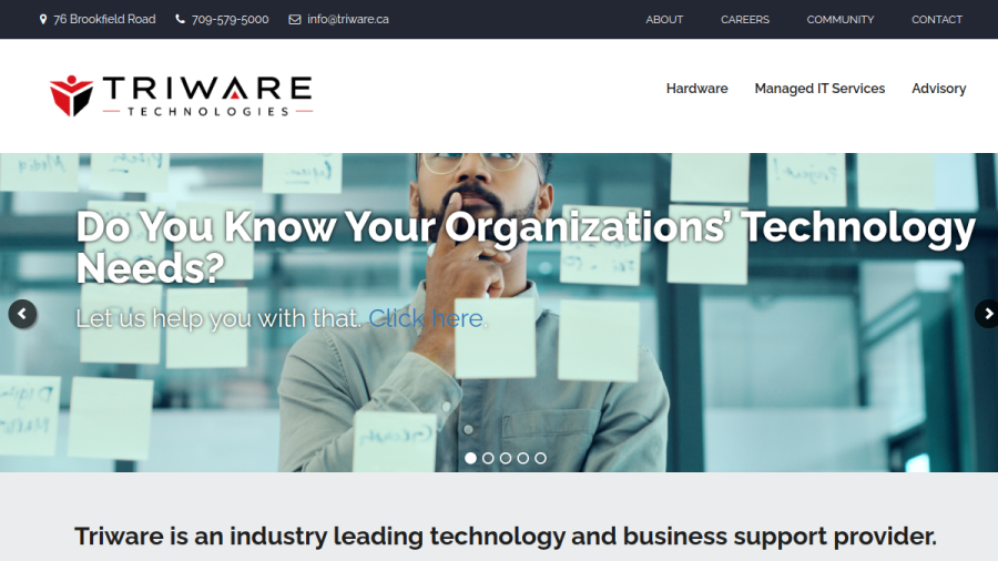 Triware Technologies Inc. website