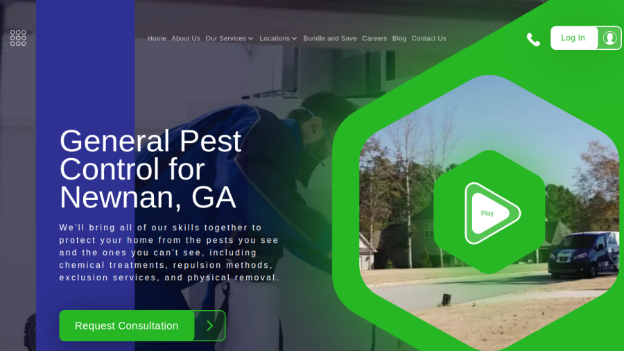 Turin Pest Control website