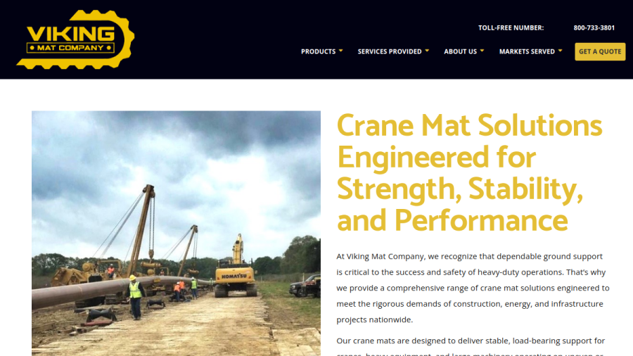 Viking Mat Company website