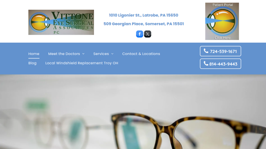 Vittone Eye Surgical Associates website