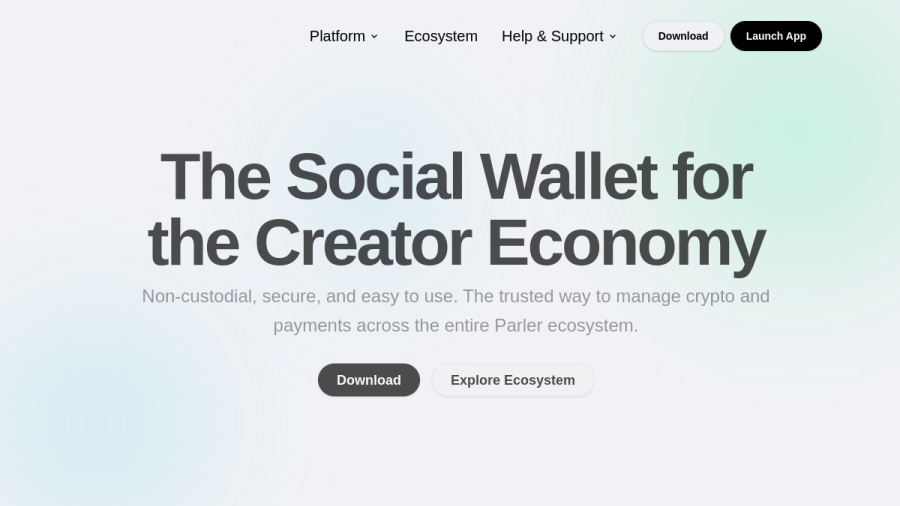Screenshot of the Kyvo website