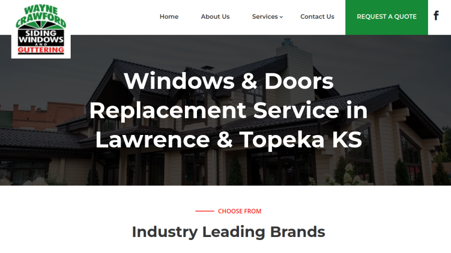 Wayne Crawford Siding website