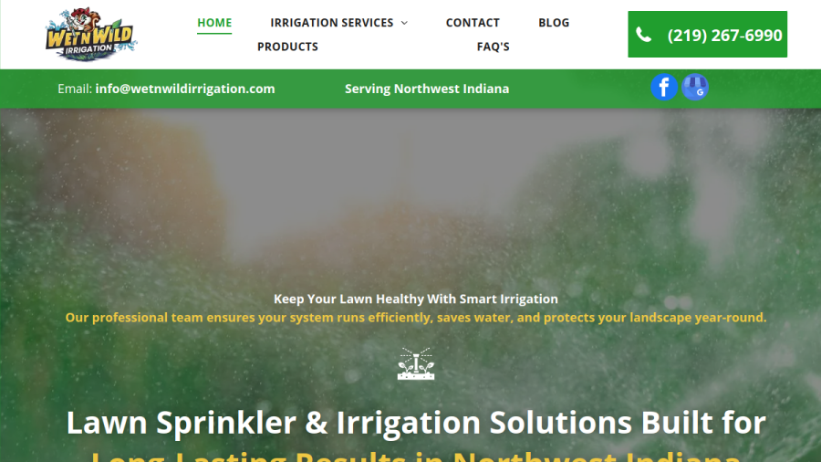 Wet 'N Wild Irrigation website