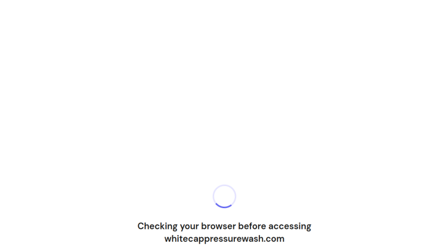 Screenshot of White Cap Pressure Wash website
