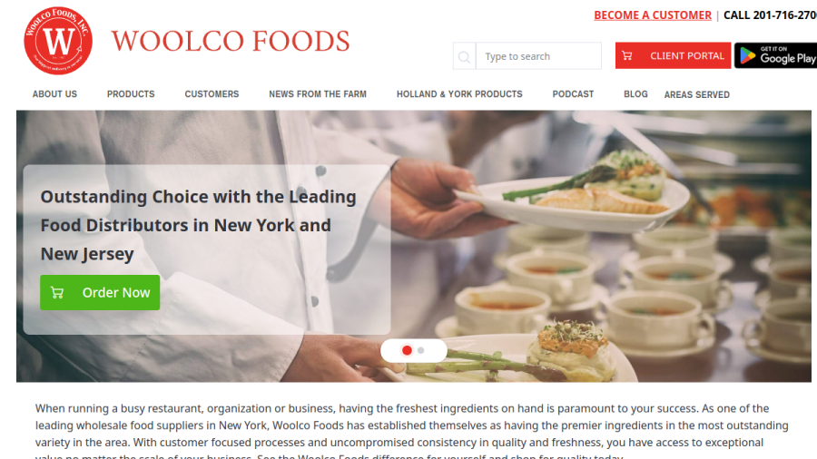 Woolco Foods Inc website