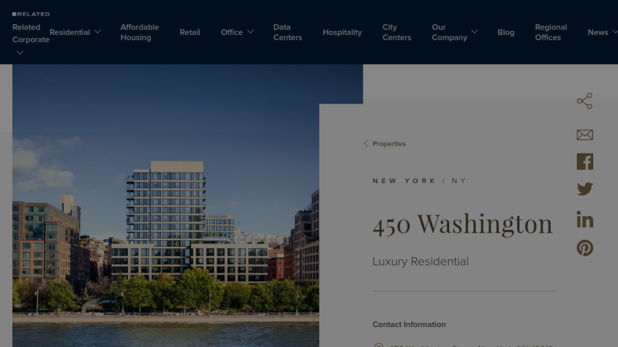 450 Washington website