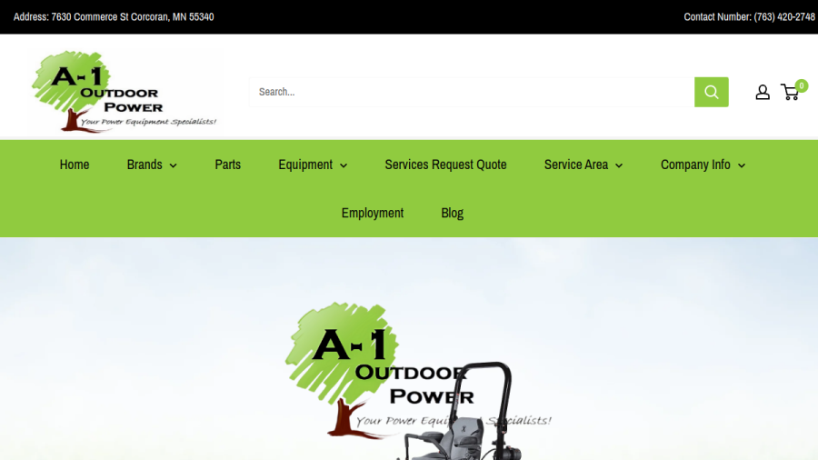 A-1 Outdoor Power website