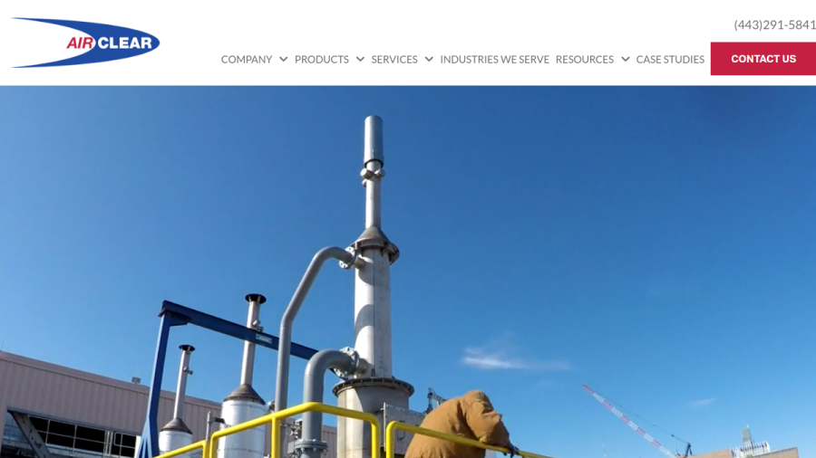 Air Clear, LLC website